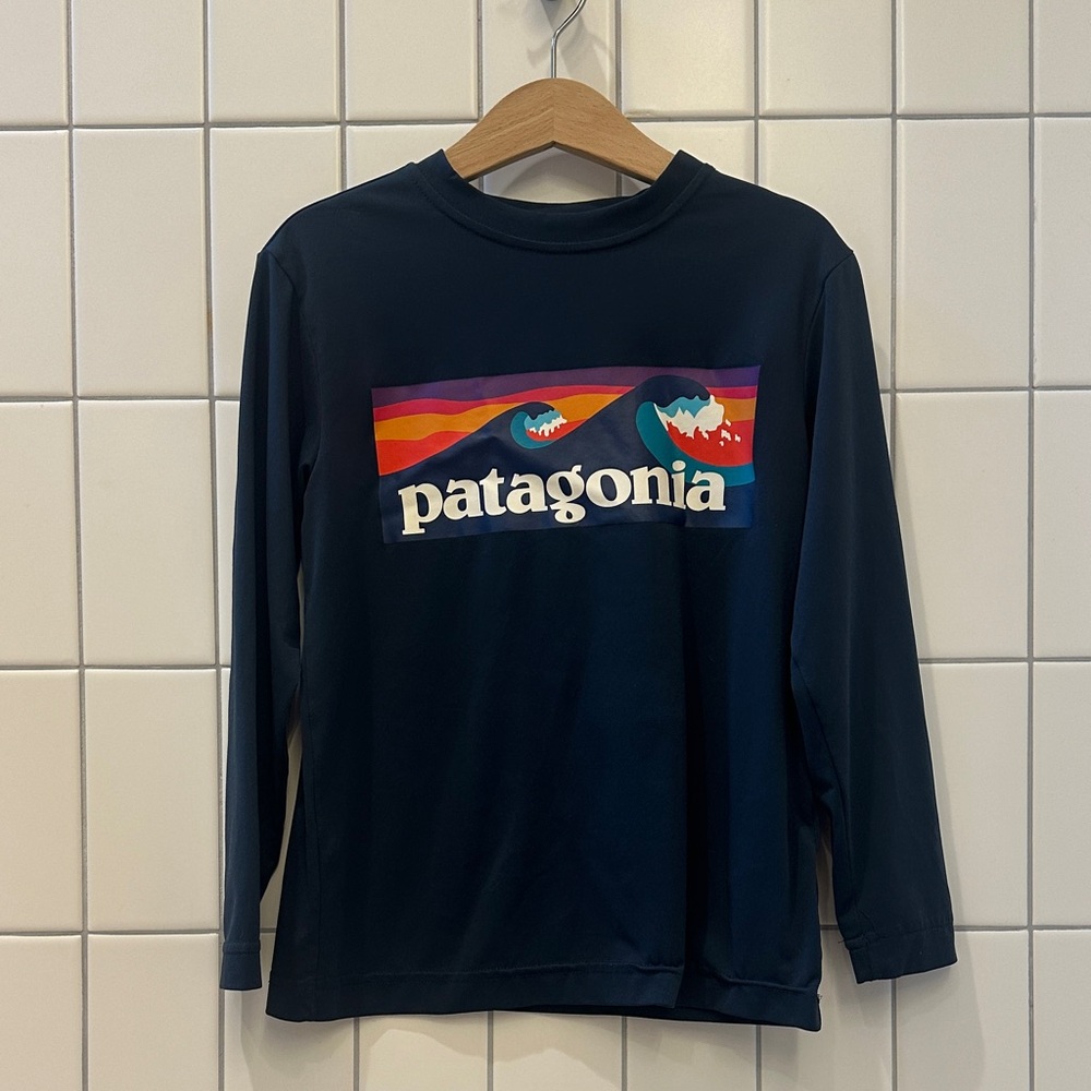 Patagonia Kids XS Long-Sleeve Rashguard, VGUC
